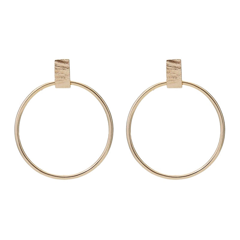 Tutti & Co Sunset Earrings Gold EA469G front
