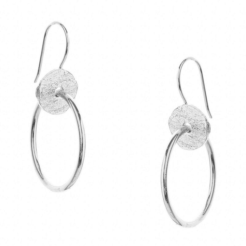 Tutti & Co Tideline Earrings Silver EA405S main