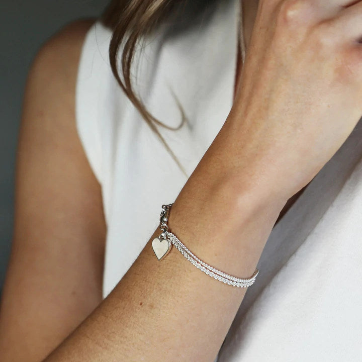 Tutti & Co Trust Bracelet Silver-plated BR551S on model