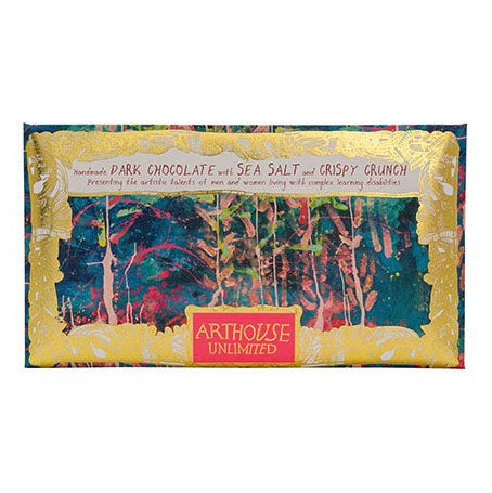 Underwater Dark Chocolate Wuith Sea Salt and Crispy Crunch front
