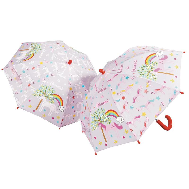 Unicorn Colour Changing Child's Umbrella