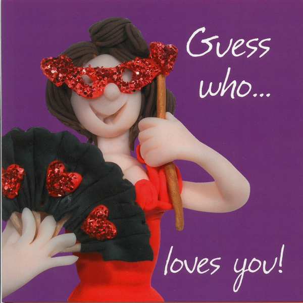 Valentines Card Guess Who Loves You
