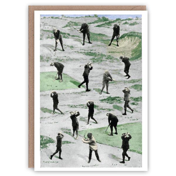 Vintage Golf Card PB557