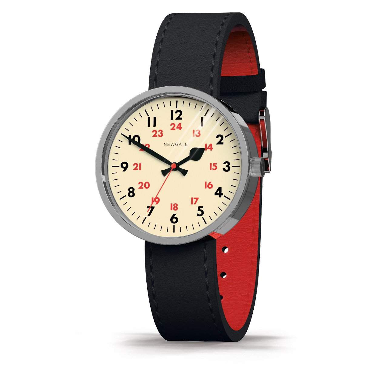 Drummer Watch Stainless Steel black strap