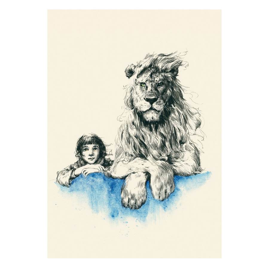Roger La Borde Waiting Patiently Card GCN355