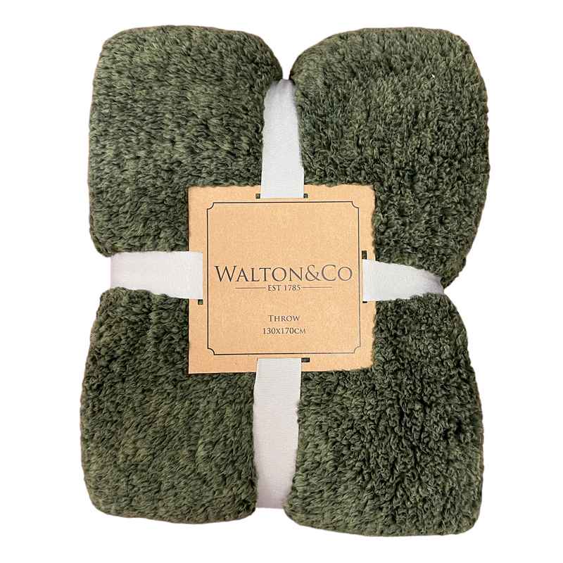 Cosy Cloud Throw Olive