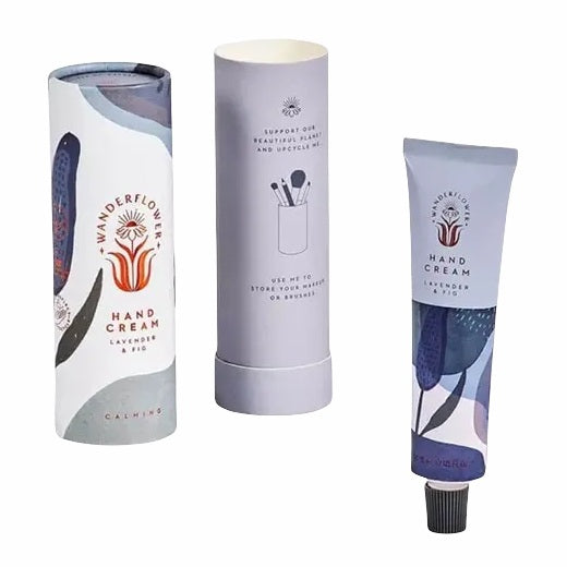 Wanderflower Hand Cream Calming Lavender & Fig open