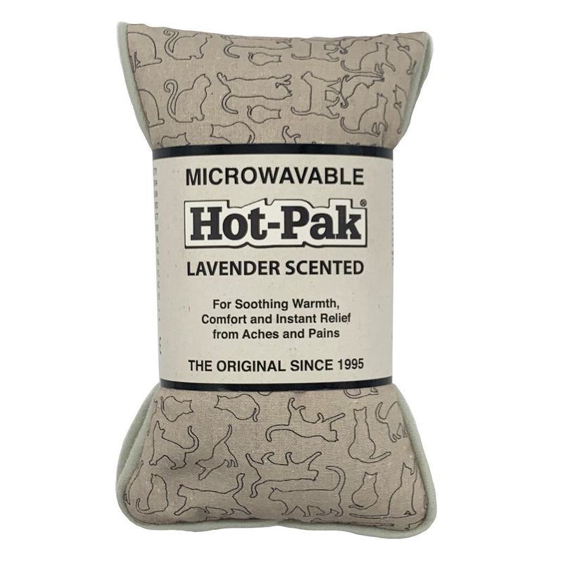 Warmies Microwavable Hot-Pak Lavender Scented Cats HP-CAT-1 front