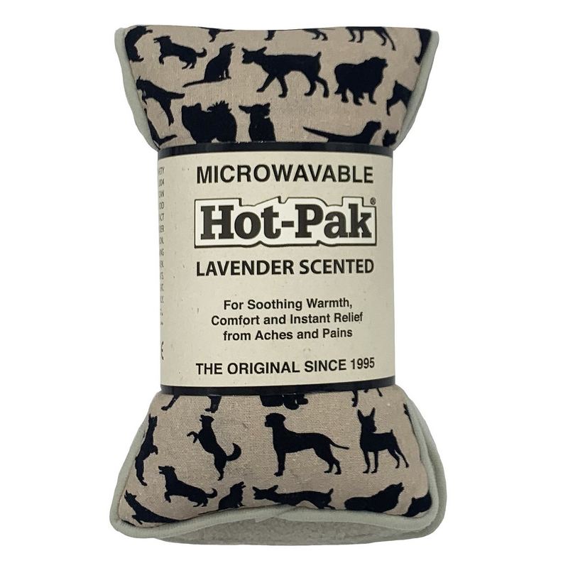 Warmies Microwavable Hot-Pak Lavender Scented Dogs HP-DOG-1 front