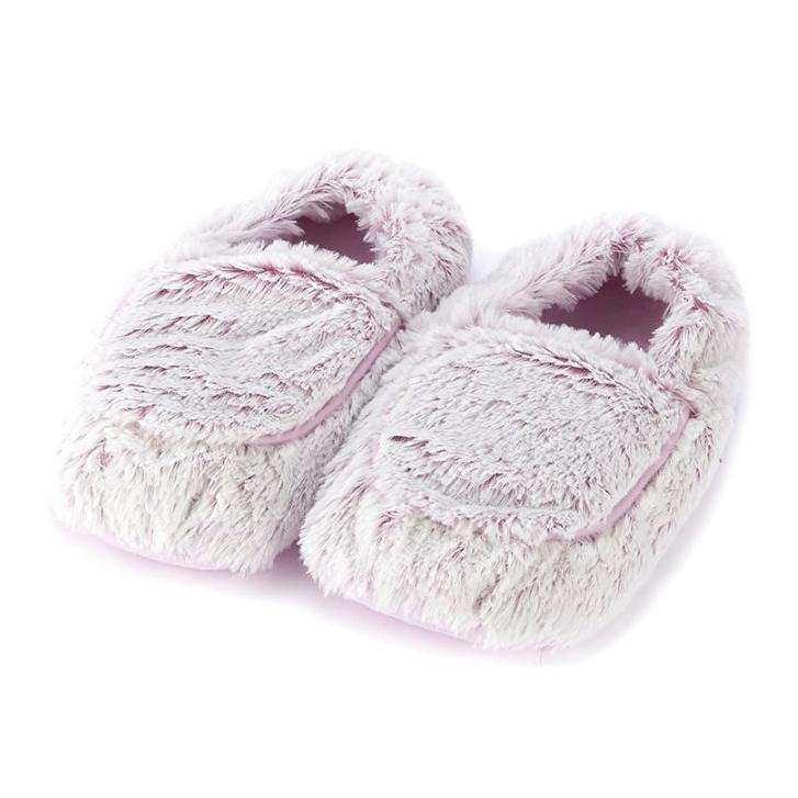 Warmies Microwaveable Slippers Pink