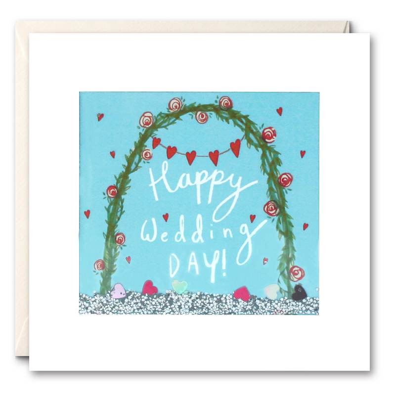Wedding Arch Shakies Card PS2478
