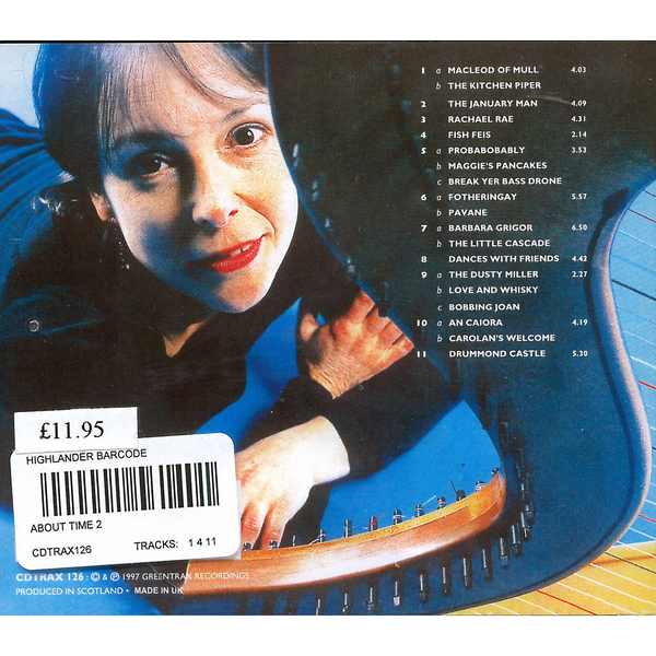 Wendy Stewart - About Time 2 CD back cover