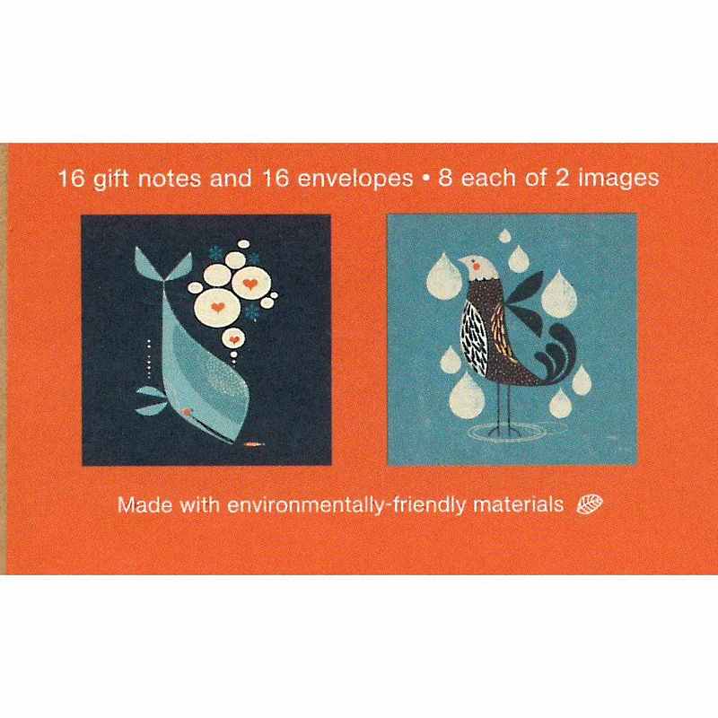 Whale Has A Friend Gift Notecards & Envelopes back