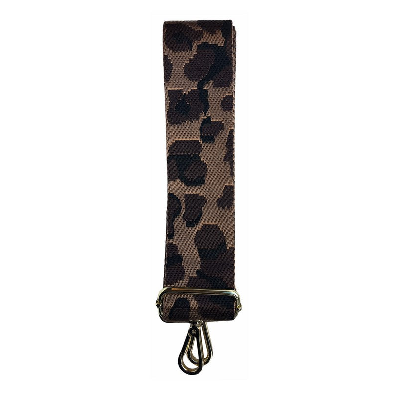 Wide Replacement Bag Strap Chocolate Brown Camo