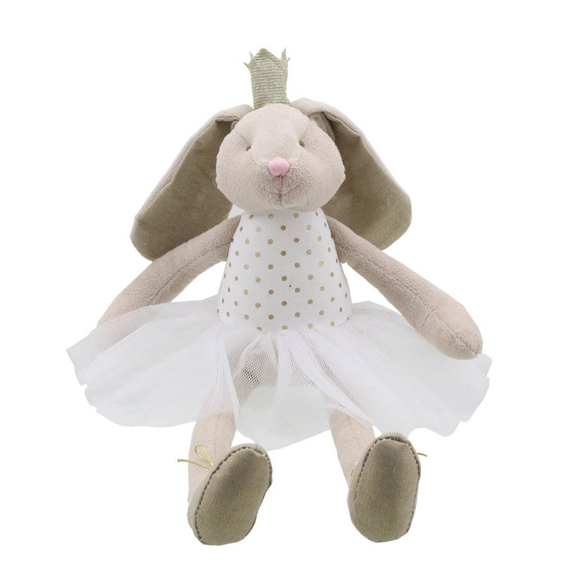Wilberry Toys Gold Bunny Dancers Doll WB004101 sitting