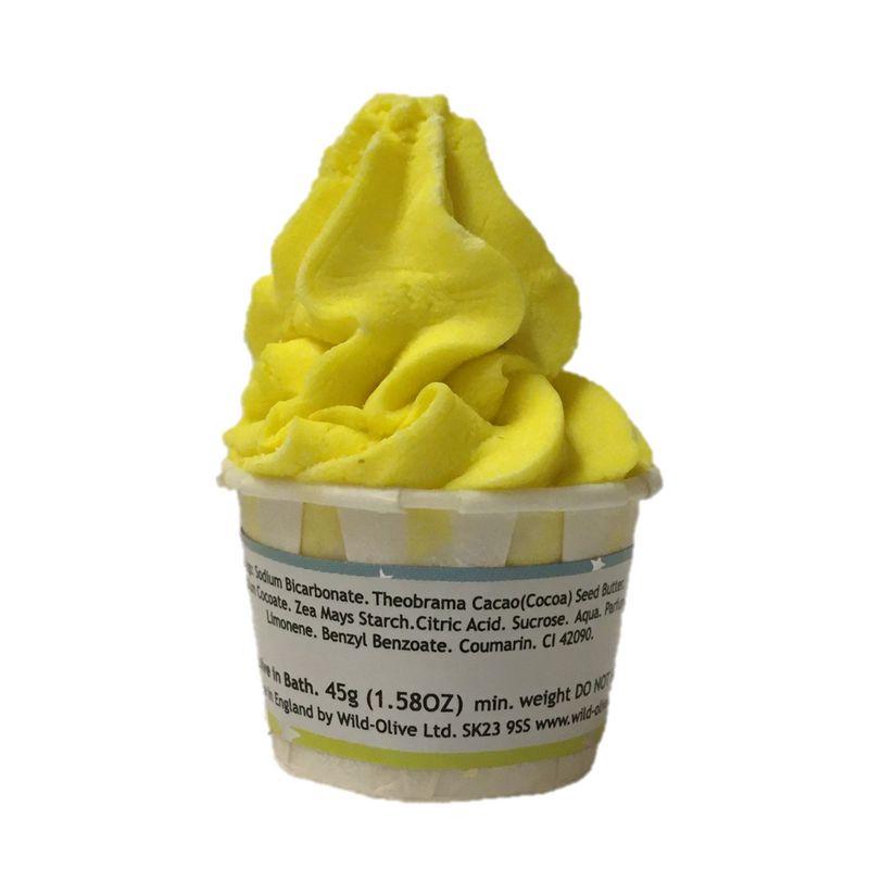 Wild-Olive Pina Colada Souffle Bath Melt back