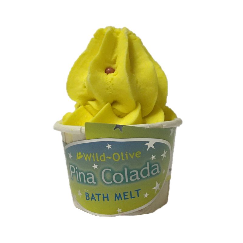 Wild-Olive Pina Colada Souffle Bath Melt front