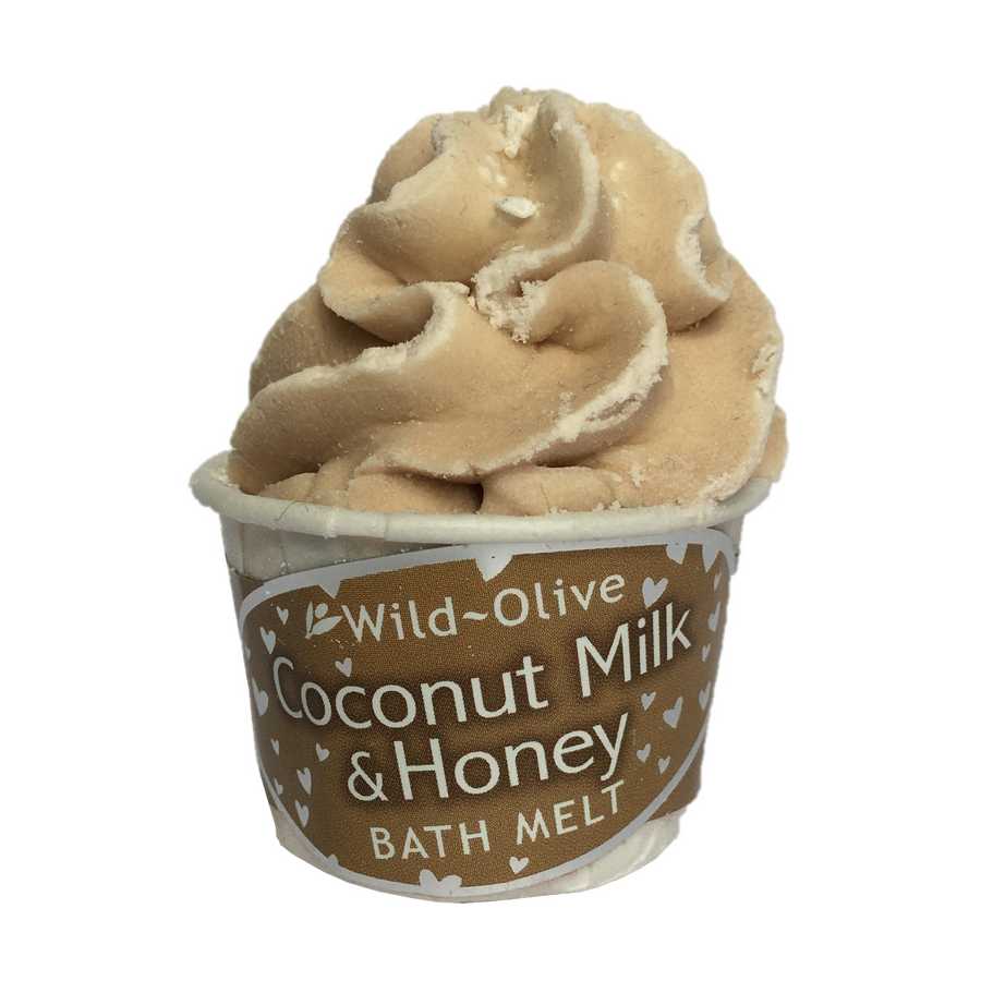 Souffle Bath Melt - Coconut Milk & Honey