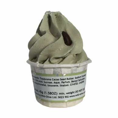 Wild Olive Souffle Bath Melt Avocado Twist back