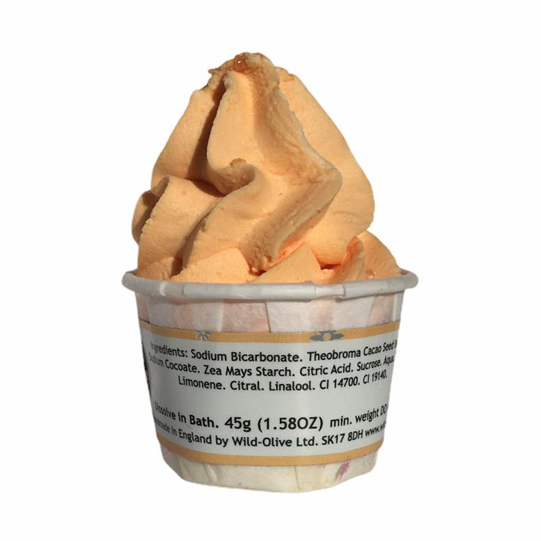 Wild Olive Souffle Bath Melt Mango back