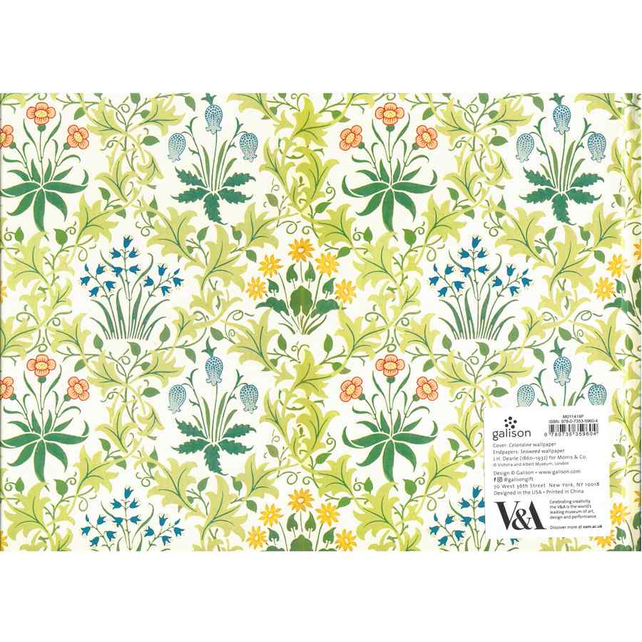 William Morris Celandine Guest Book back