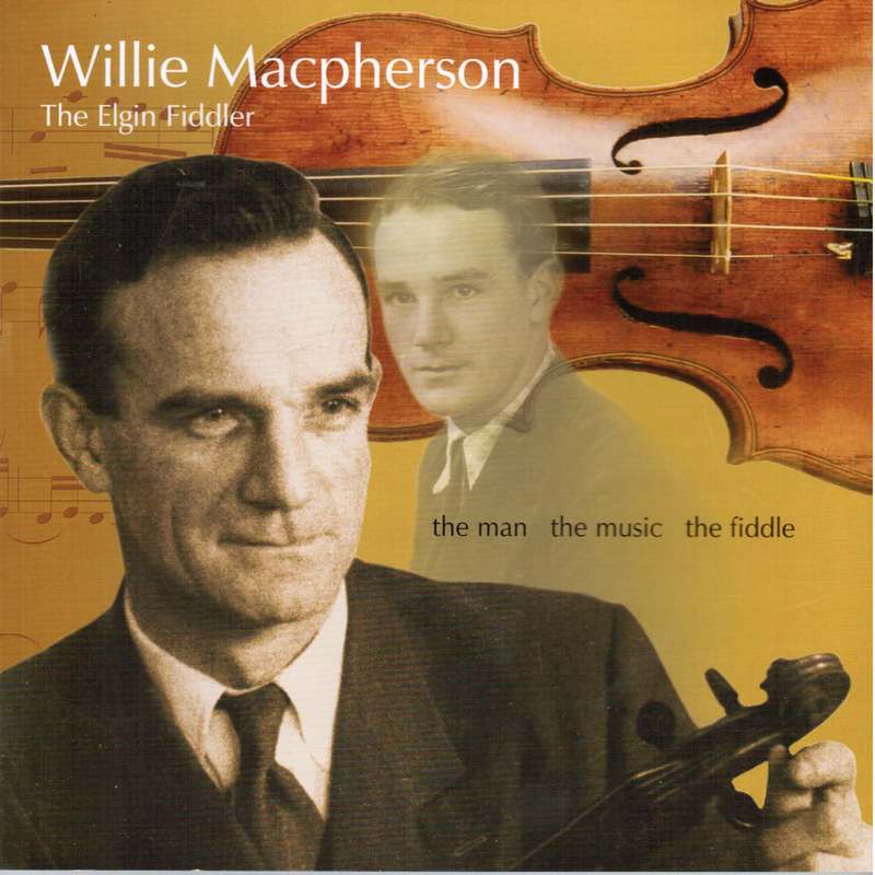 Willie MacPherson The Elgin Fiddler Music Book front