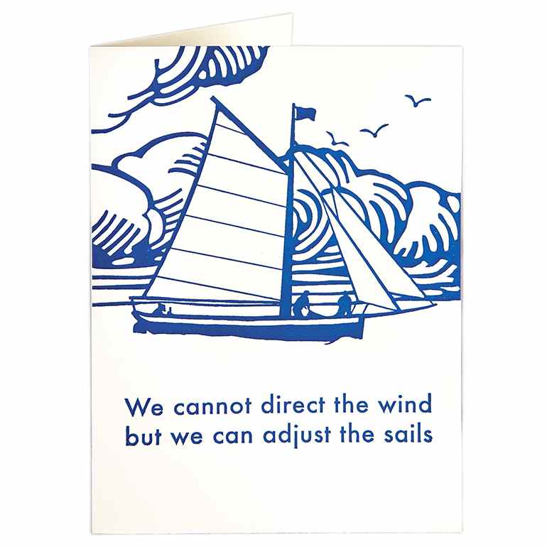 Wind In Our Sails Card QP104