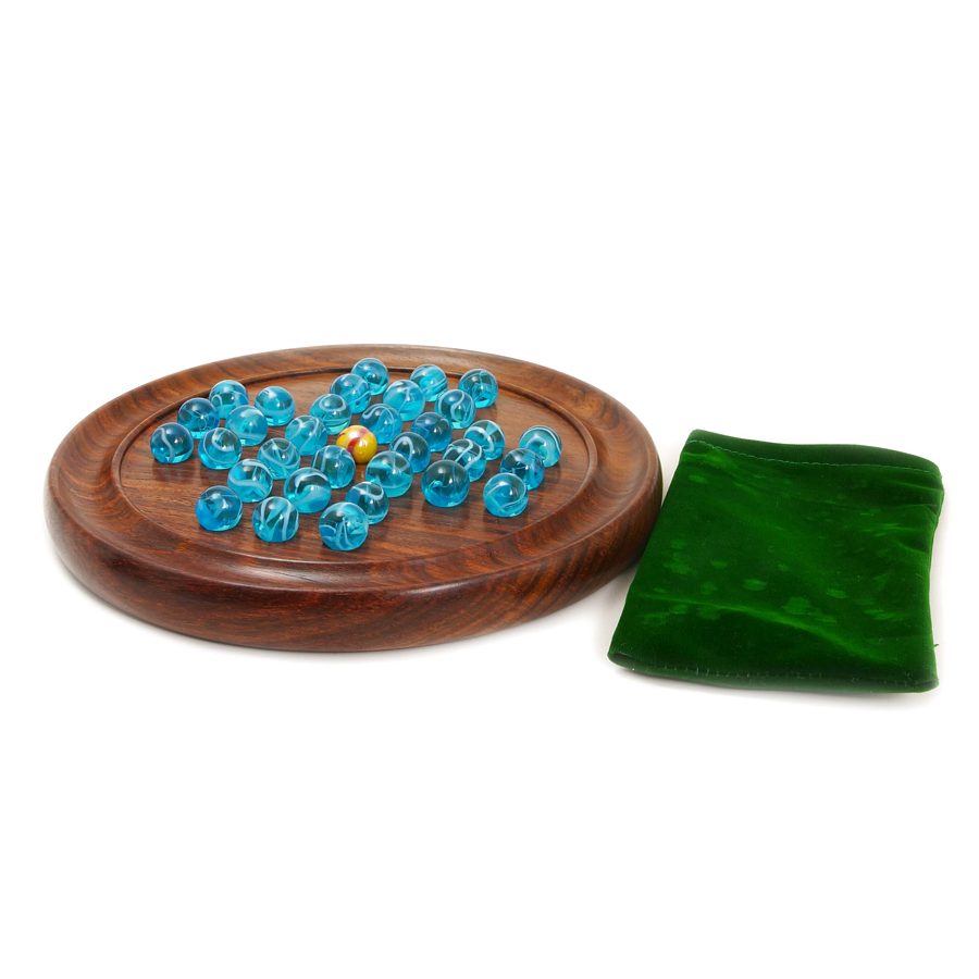 Wooden Solitaire contents