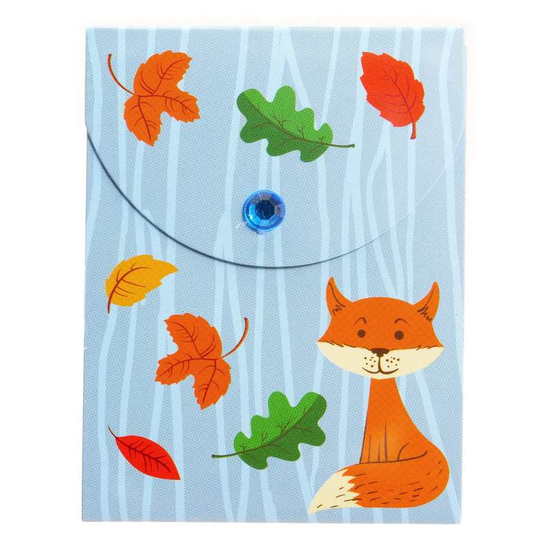 Woodland Mini Magnetic Notepad 402274 fox