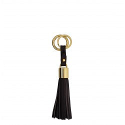 Tassle Keyring Black