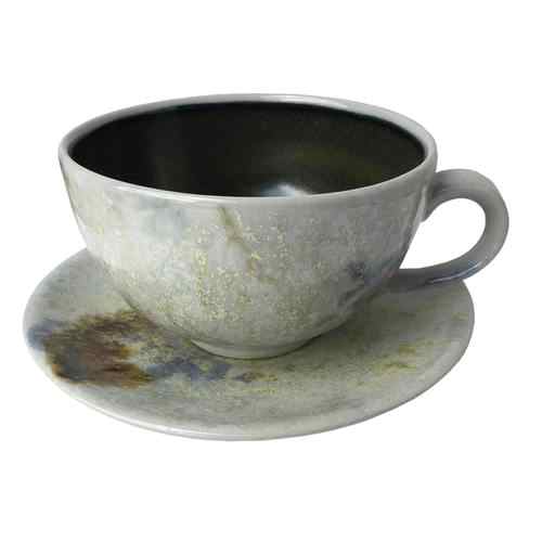 Highland Stoneware Cups & Saucers