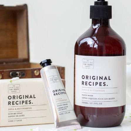 Scottish Fine Soaps Original Recipes stockist The Old School Beauly