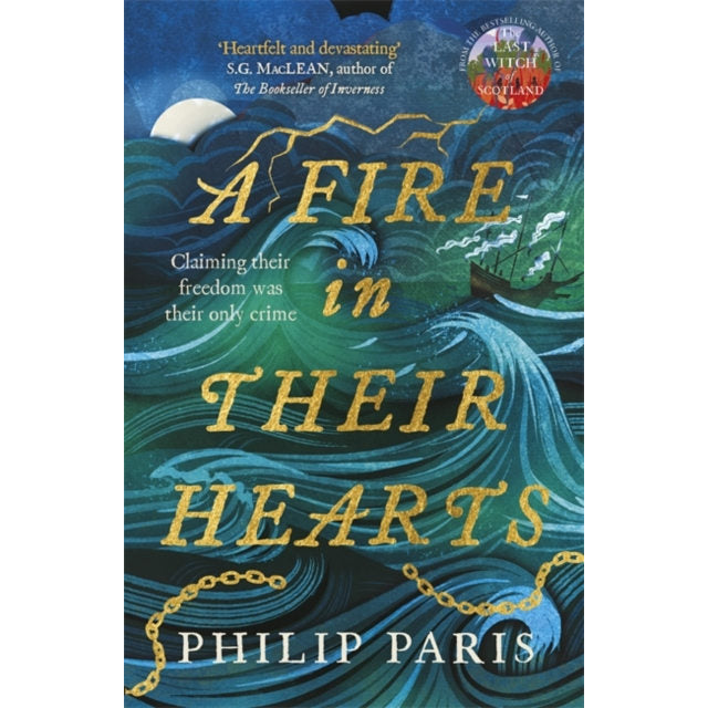 A Fire In Their Hearts by Philip Paris Hardback Book front