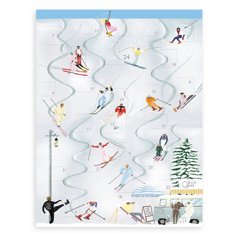 Advent Calendar Ski Slope