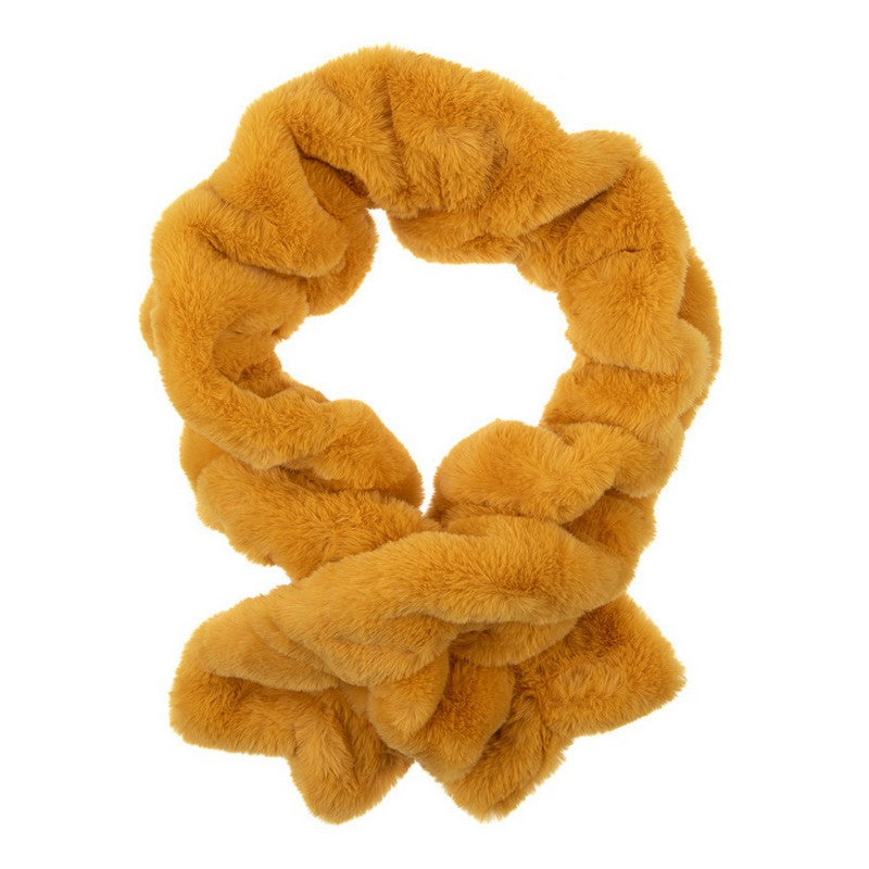 Alex Max Collo Faux Fur Elasticated Neckwarmer Yellow CO2602 main