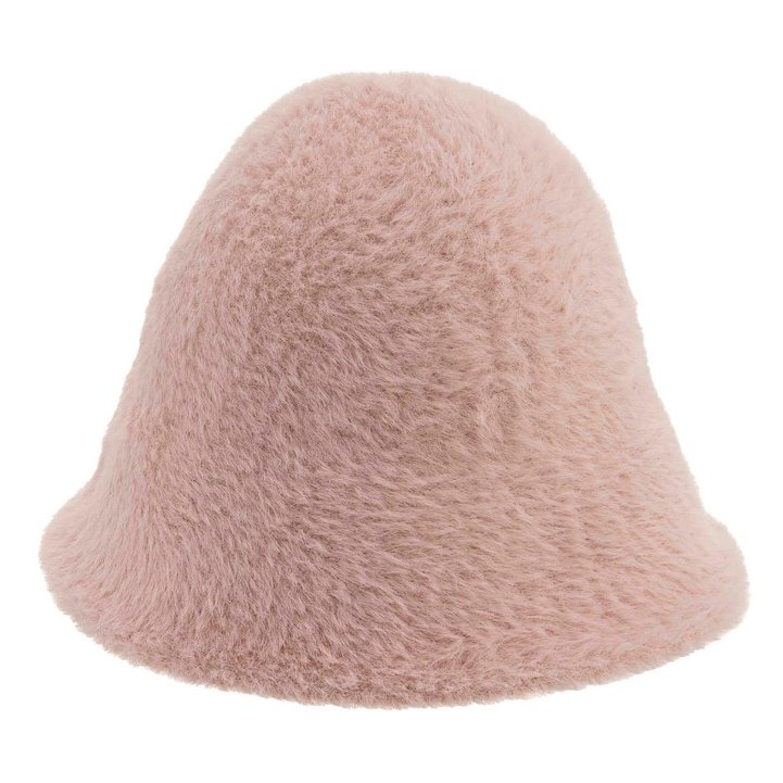 Alex Max Faux Fur Bucket Hat in Pink