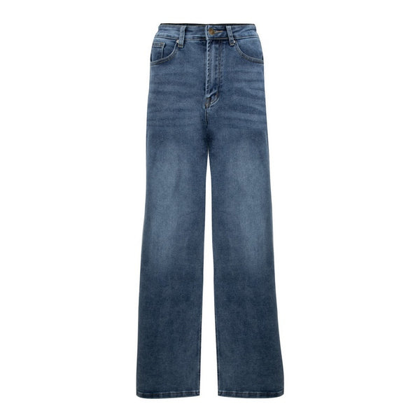 【oan】(Unisex) Billy Washed Denim Pants Wrangler Mens Jeans - Cowboy Cut Slim Fit Jean - Bleach Wash