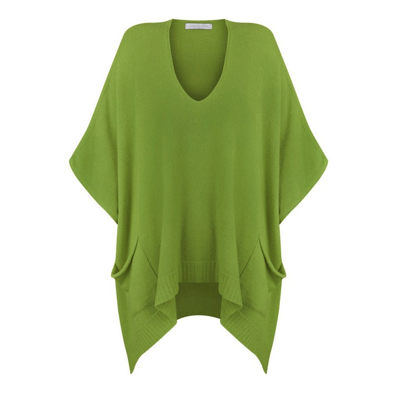 Amazing Woman Carey X V-Neck Tabard Mojito Green main
