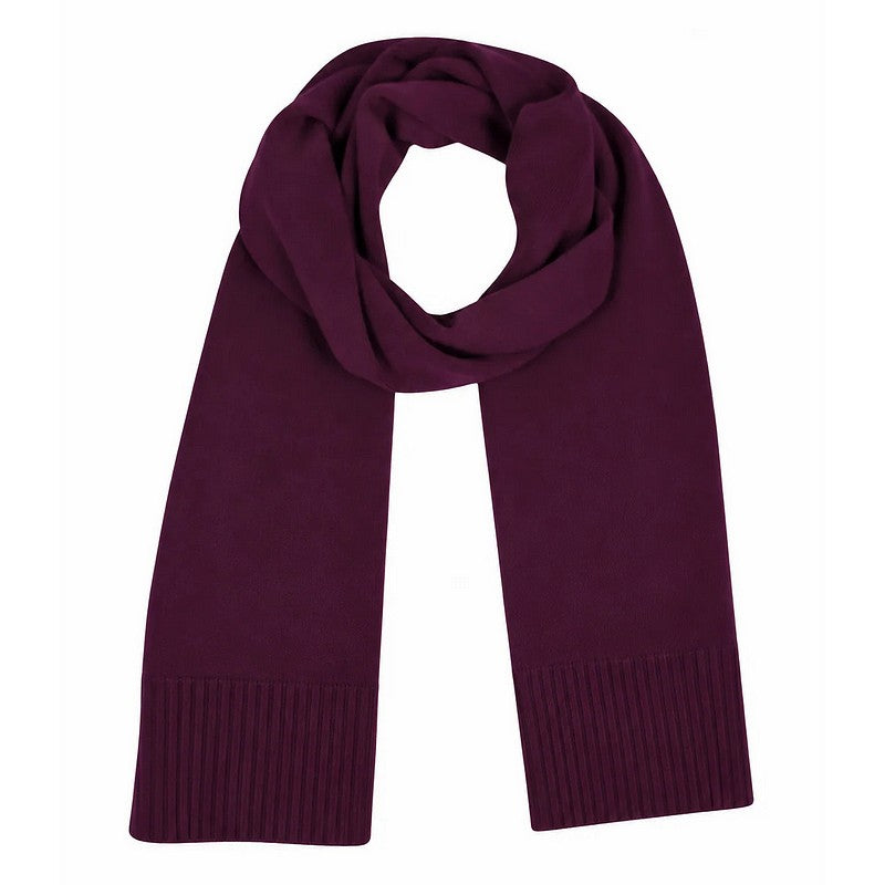 Amazing Woman Coby Supersoft Knitted Scarf Plum main