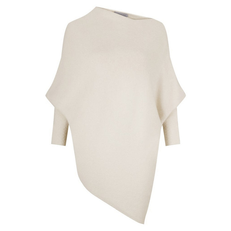 Amazing Woman Emilie Asymetric Jumper Cream front