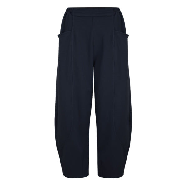 Amazing Woman Gina Jersey Bubble Trousers Navy
