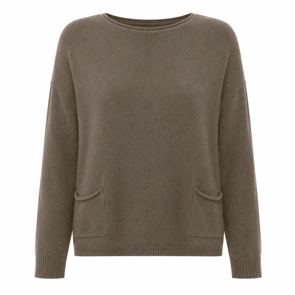 Amazing Woman Jodie Jumper Slate front