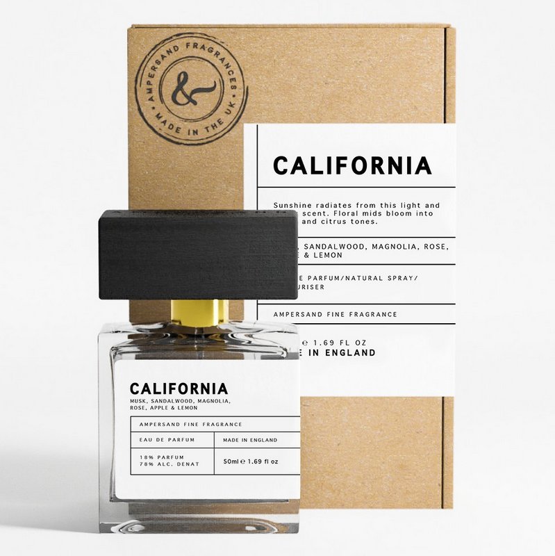 Ampersand Fragrances California Eau de Parfum with box