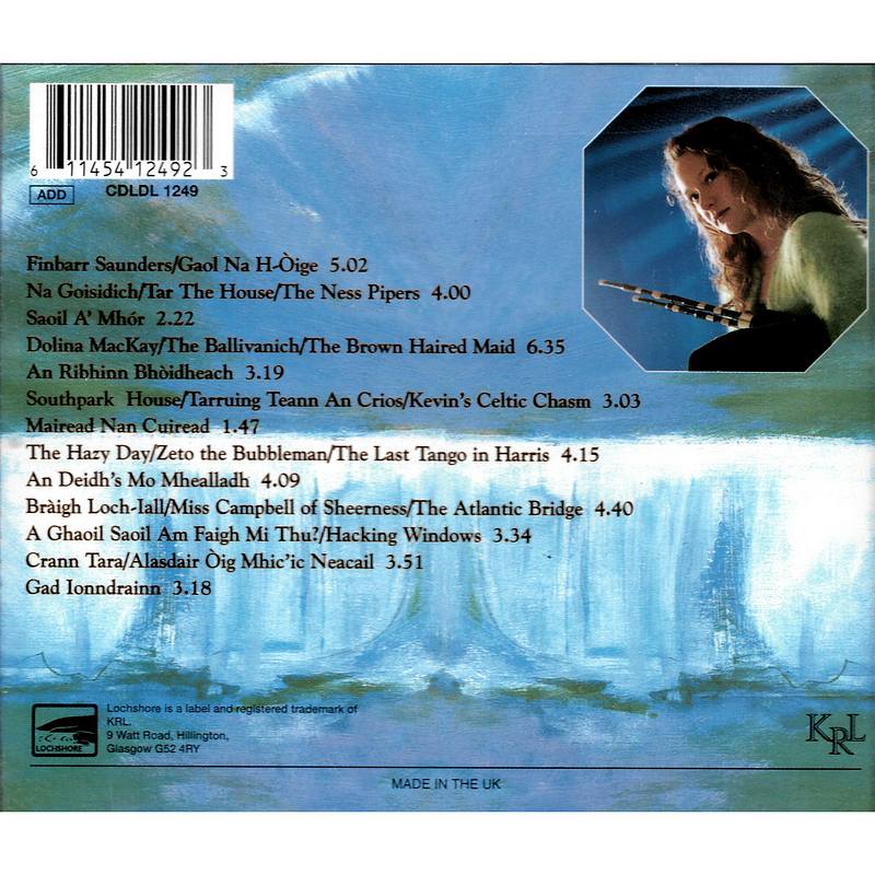 Anna Murray Into Indigo CDLDL1249 track list