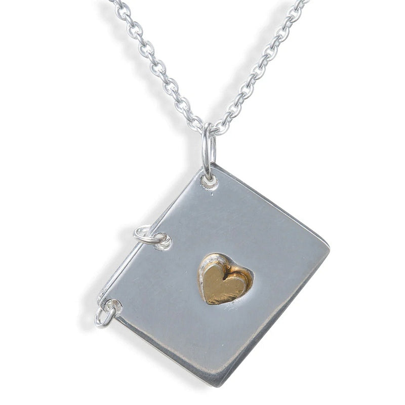 Annabella Moore Jewellery A Book of Love Silver Necklace AM04-10N main