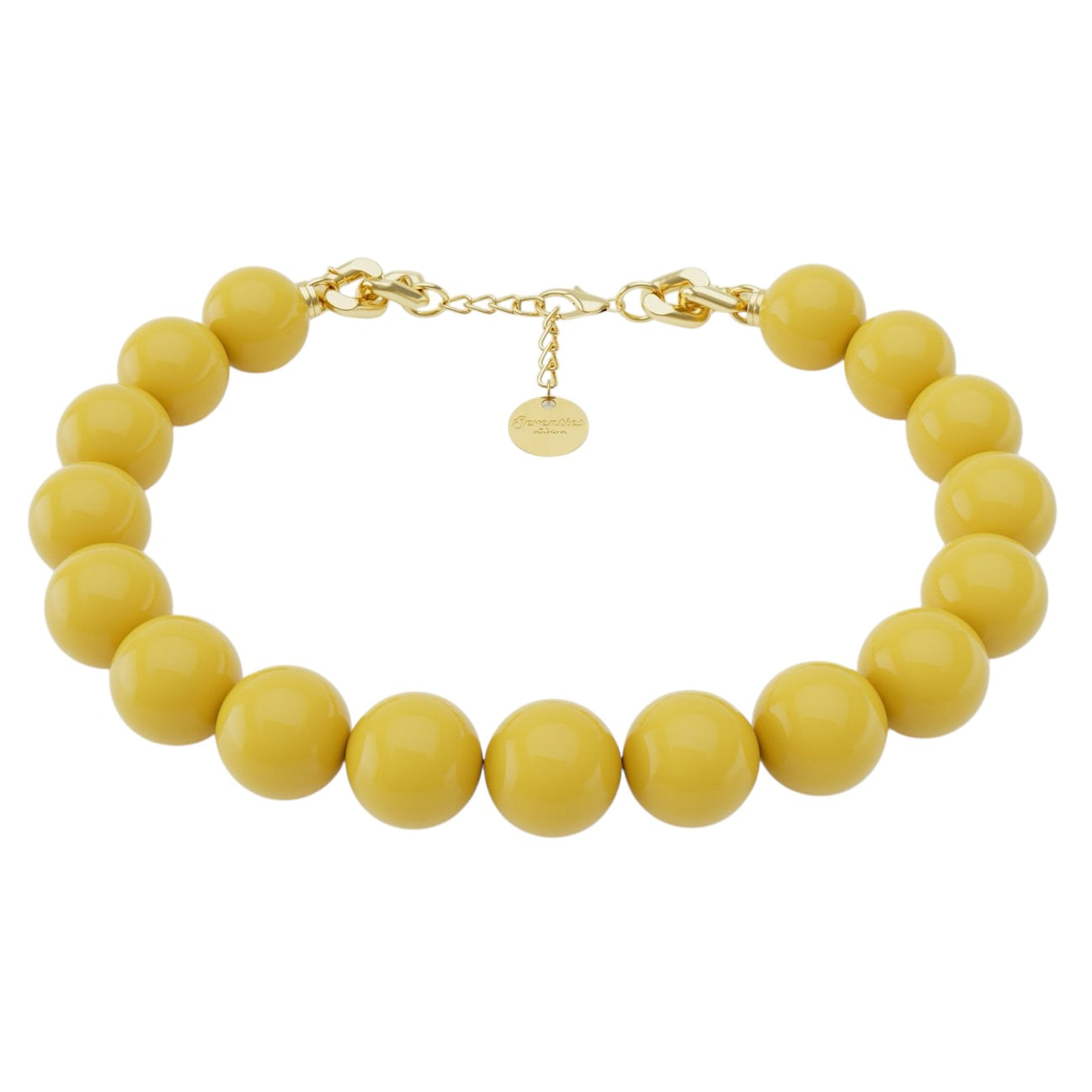 Antura Accessories Balloon Full Necklace ACJ910175 Custard main