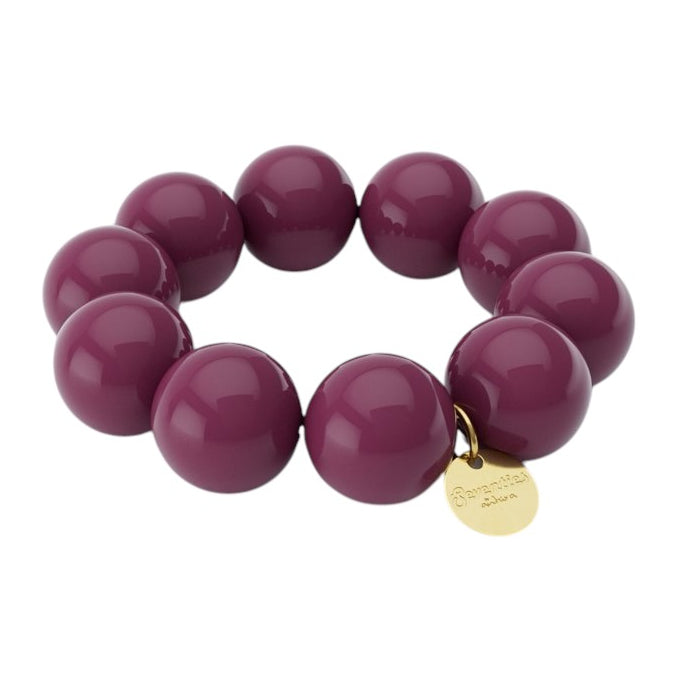 Antura Accessories Balloon Bracelet Plum ABJ91011 side