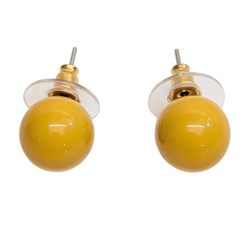 Antura Balloon Earrings Custard AOJ10065 side