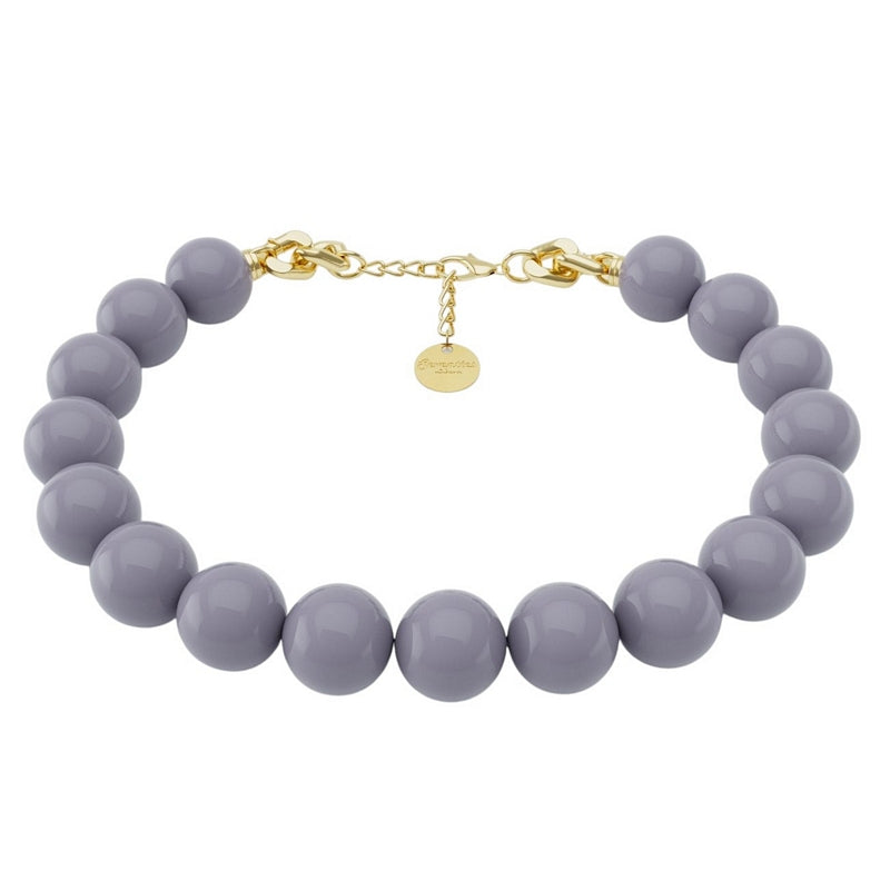 Antura Balloon Full Necklace in Smoke ACJ910175 12GRIGIO main