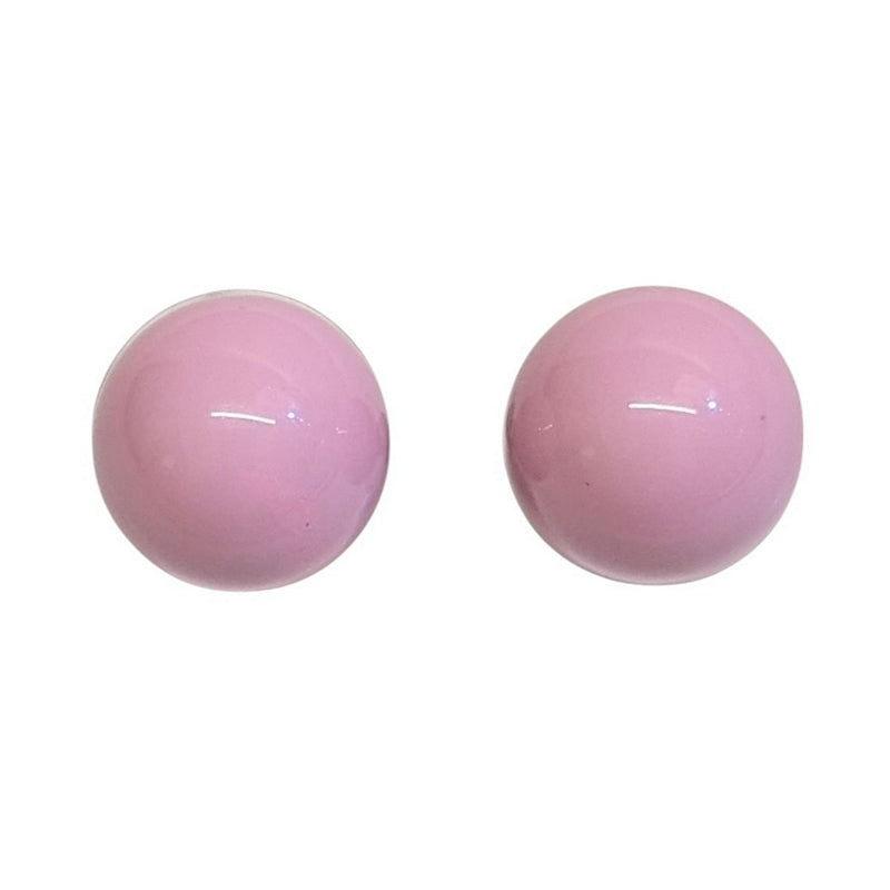 Antura Balloon Stud Earrings Rose AOJ10065 front